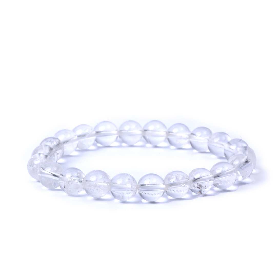 Sphatik (Clear Quartz) Bracelet - Clarity, Amplification & Healing