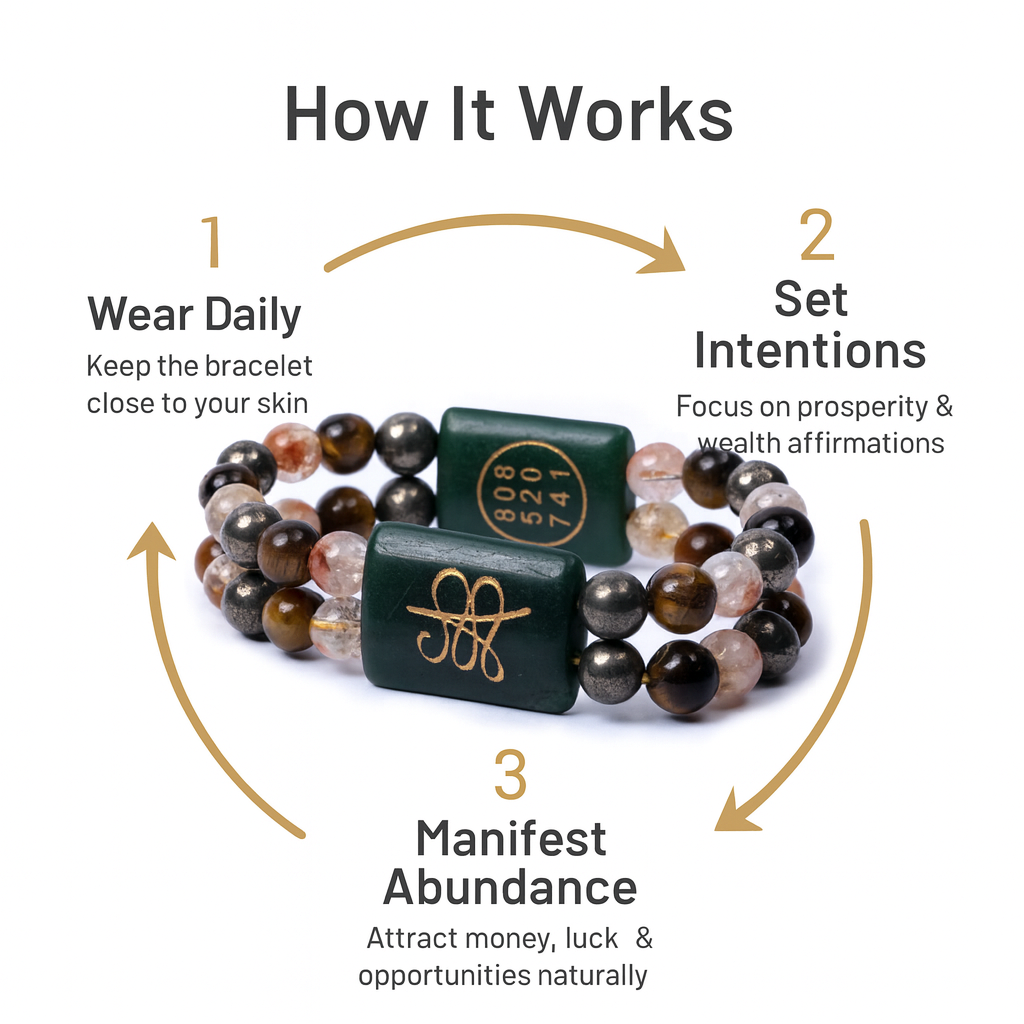 AstroJeet Zibu Money Magnet Bracelet