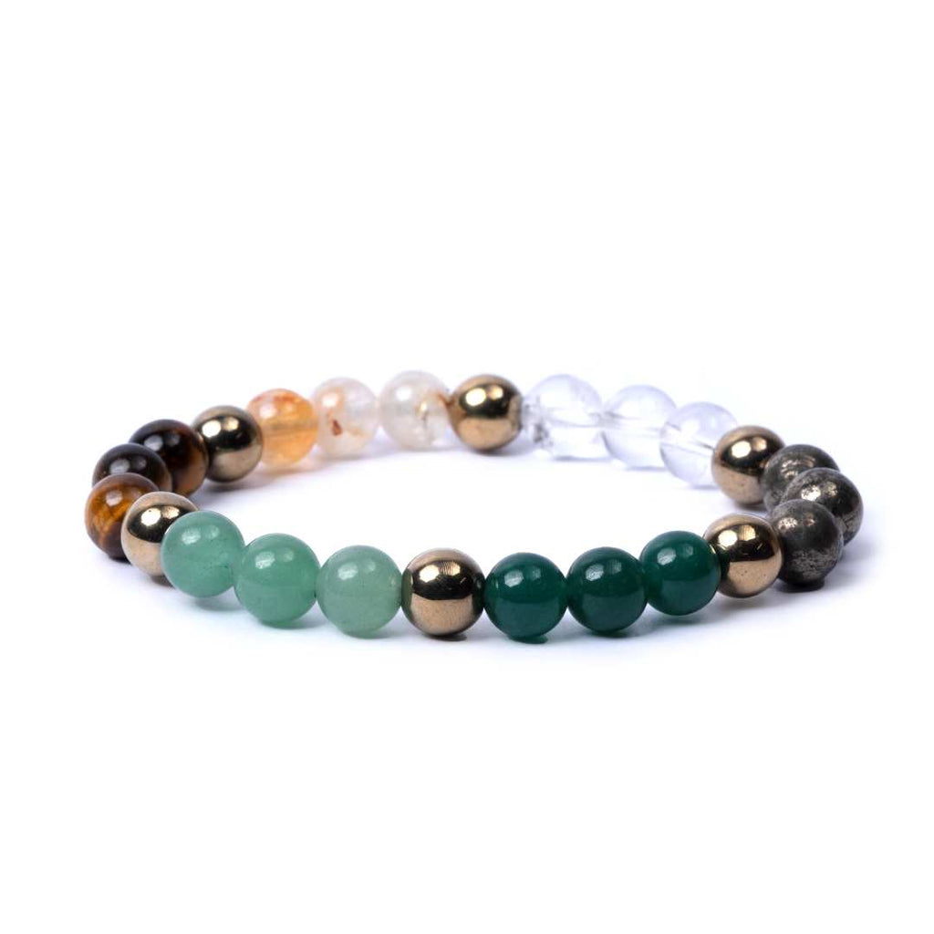 AstroJeet Dhan Yog Bracelet – 7 Crystals for Wealth, Success & Prosperity