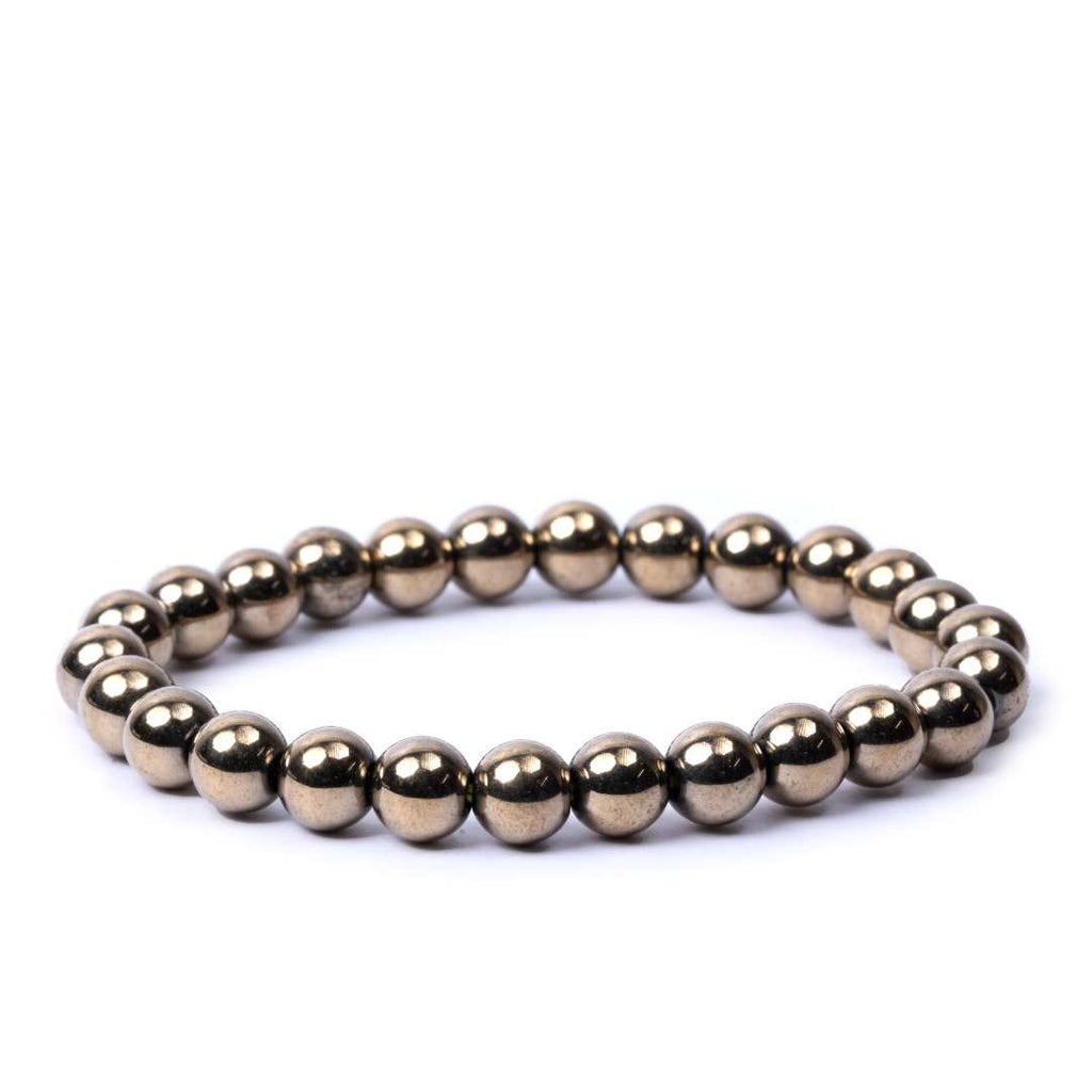 AstroJeet Golden Hematite Bracelet – Confidence, Protection & Power