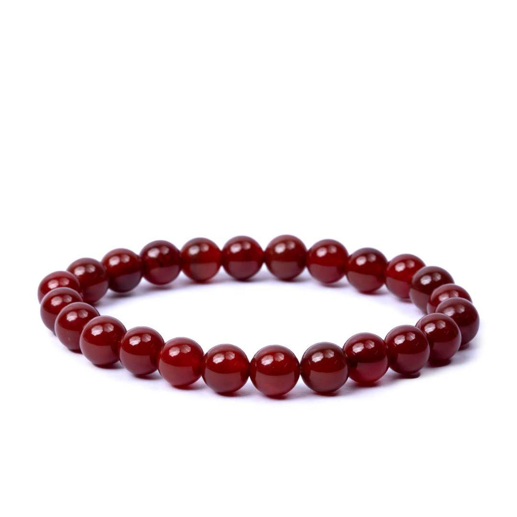 Red Carnelian Crystal Bracelet – Motivation, Confidence & Creativity Stone