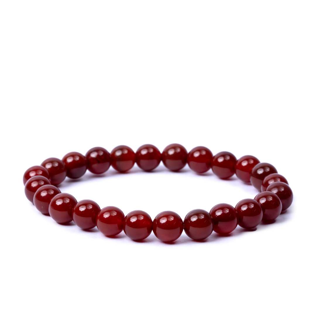 Red Carnelian Crystal Bracelet – Motivation, Confidence & Creativity Stone