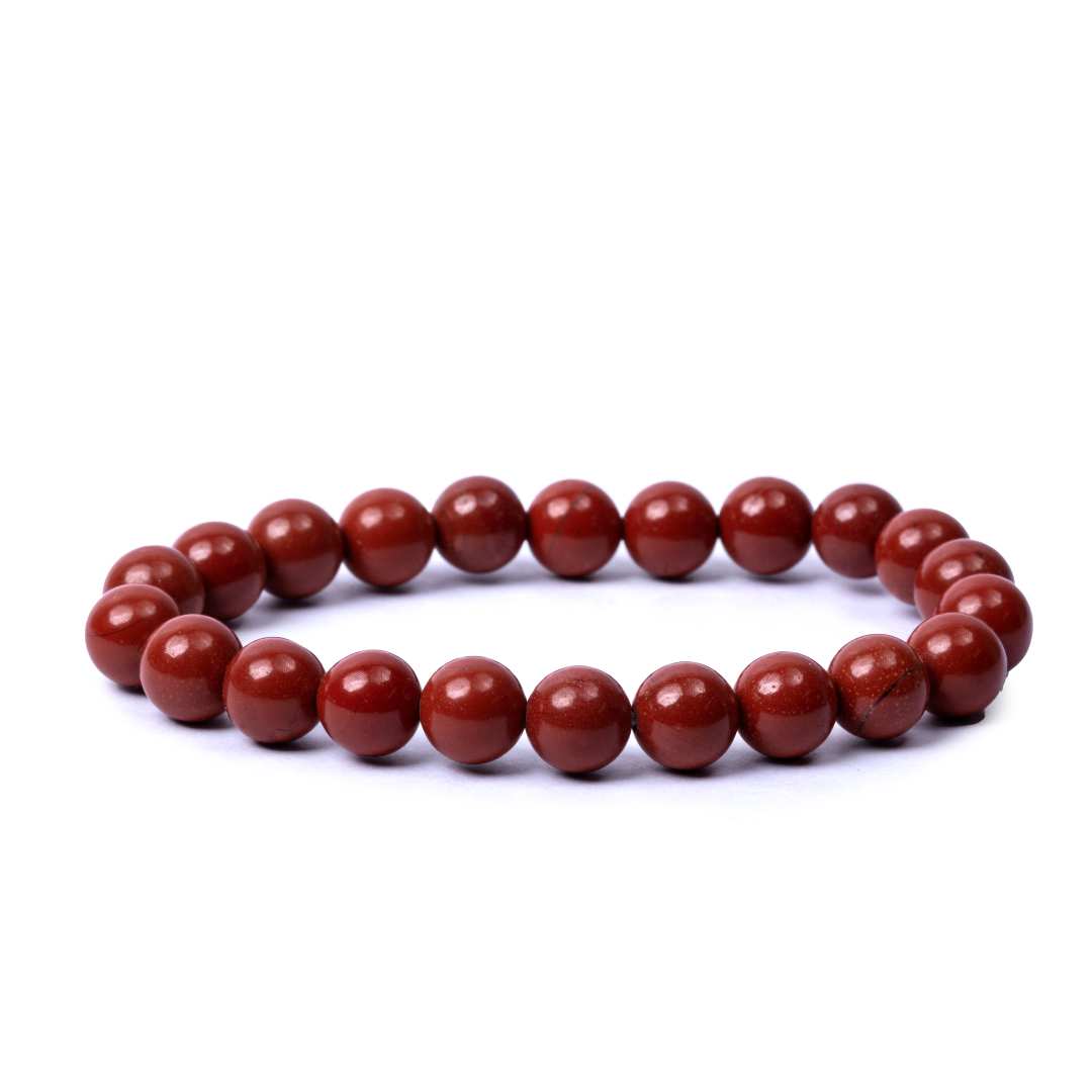 AstroJeet Red Jasper Bracelet – Strength, Stability & Vitality