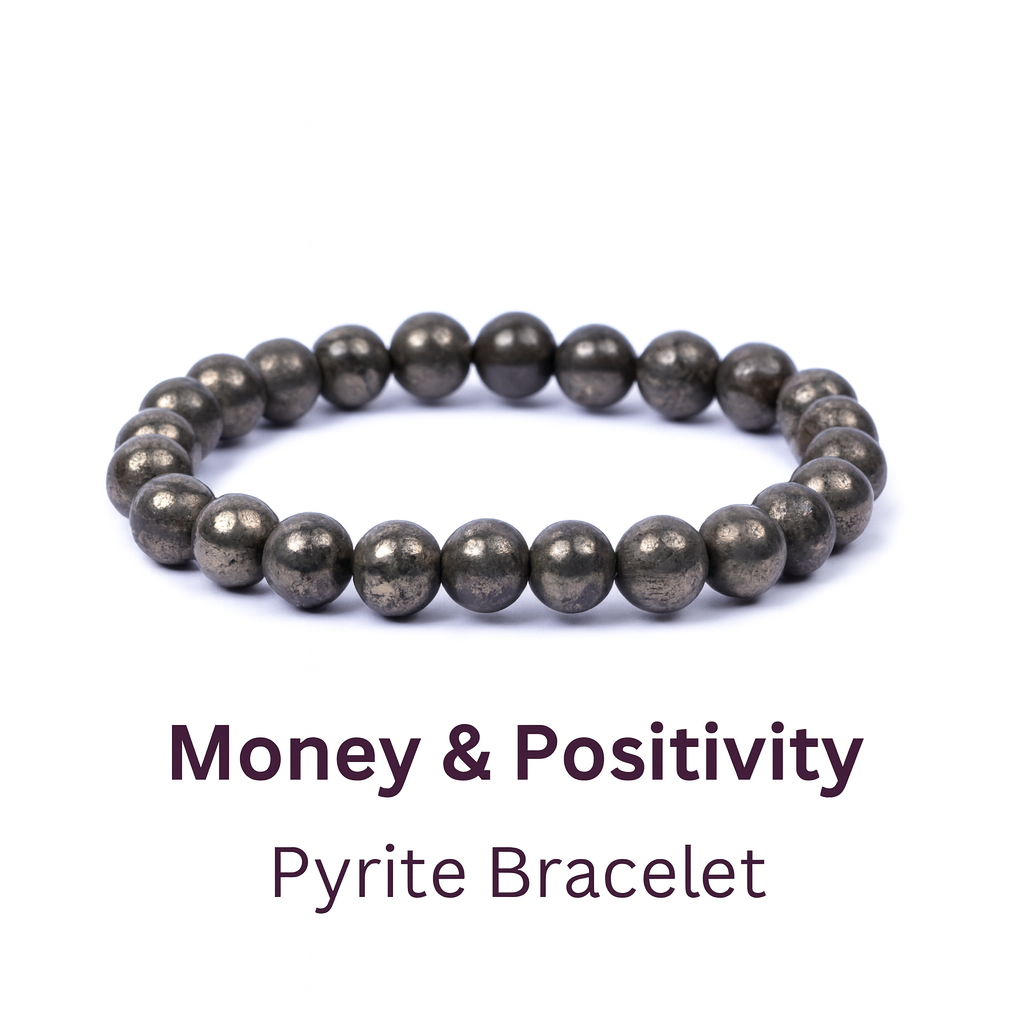 AstroJeet Pyrite Bracelet – Money Magnet & Confidence Booster